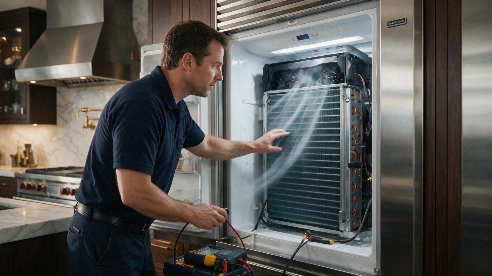 Sub Zero Refrigerator Runs