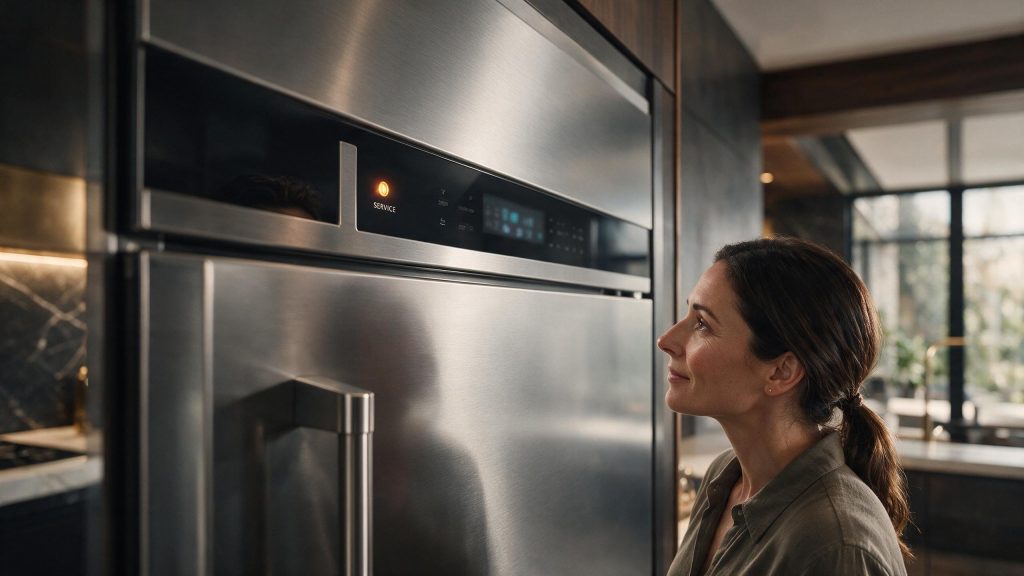 Sub Zero Refrigerator Service Light